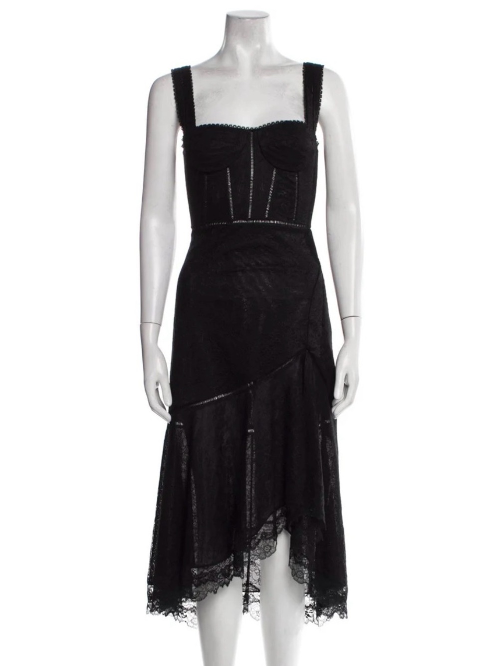 Jonathan Simkhai Black Lace Dress Size 0